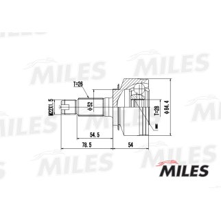 ШРУС HONDA JAZZ 1.4 02-08 нар. фото 3