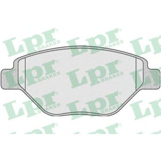 Колодки тормозные передние к-кт Lpr 05P910 фото