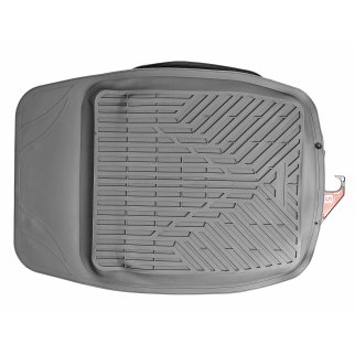 Коврики резиновые GROOVE TER-150 GREY универсальные (4шт) AUTOPROFI /1/6 фото