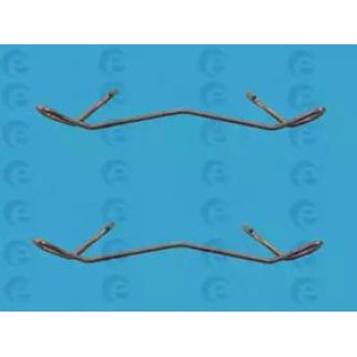 Комплект монтажный тормозных колодок FORD: Puma 97-00, 00-, 99-, Ka 99-08, 96-08, 02-08, 97-99, 03-08, 03-05, Fusion 02-, Fiesta V 04-, 01-, 05-, Fiesta IV 95-02, 97-02, 00-02, Fiesta II фото