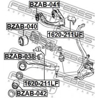 Сайлентблок FEBEST BZAB-041 фото