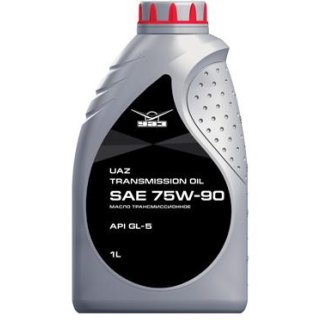 Масло трансмиссионное ТМ5 GL-5 75W90 п/синт.1л UAZ ЛУКОЙЛ упаковка (ОАО УАЗ) фото