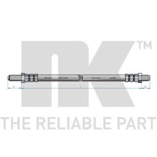 Шланг тормозной NK 852555 фото