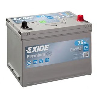 Аккумуляторная батарея EXIDE EA754 фото