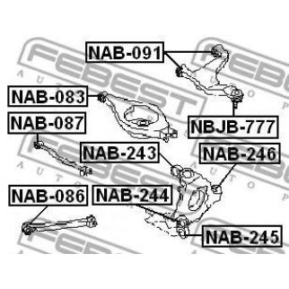Сайлентблок заднего рычага фото