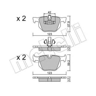 Колодки тормозные фото