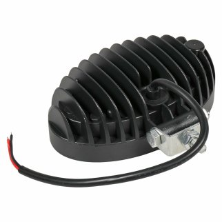 Фара светодиодная овальная, 8 LED рассеянный свет, 24W (140х86х55) 12/24V (ALED013) фото 3
