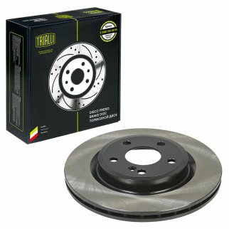 Диск торм. для а/м Mercedes A (W176) (12-)/CLA (C117) (13-) зад. d=295, thk=22 (окраш.) (DF 190425) фото