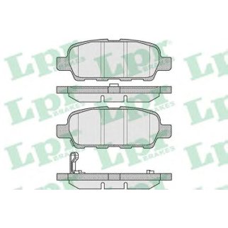 Колодки тормозные задние к-кт Lpr 05P857 фото