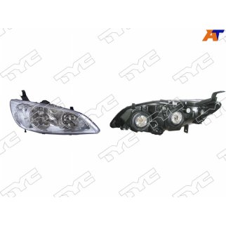 Фара передн прав с ЭК HONDA: CIVIC 03- фото