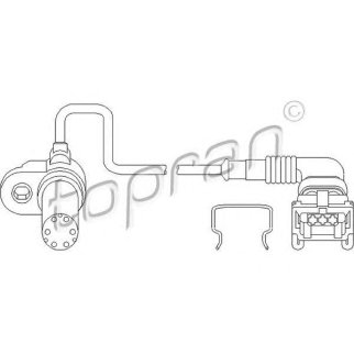 Датчик положения распредвала topran 501445755 фото