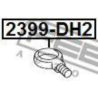 Крюк буксировочный FEBEST 2399-DH2 фото