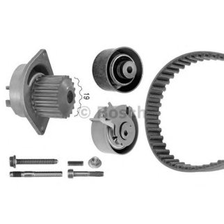 Насос водяной + комплект зубчатого ремня фото