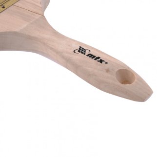 Кисть плоская искуст.щет.дерев.ручка 4" MATRIX фото 3