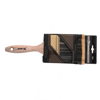 Кисть плоская искуст.щет.дерев.ручка 4" MATRIX фото 1