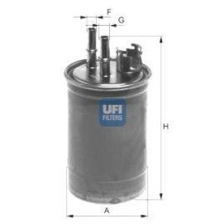 Фильтр топливный UFI 24.409.00 фото