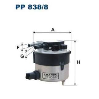 Фильтр топливный FILTRON PP 8388 фото