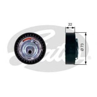 Ролик ГРМ GATES T43225 фото