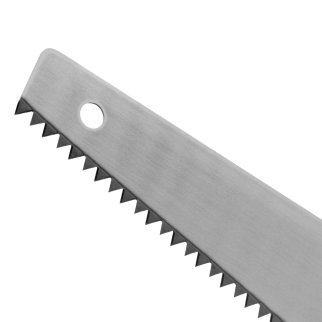 Ножовка по дереву "Зубец" 500мм, шаг зуба 7мм, зуб 2D, калёный зуб, 2-х комп. рукоятка СИБРТЕХ фото 3