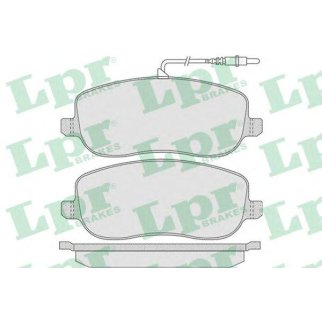 Колодки тормозные передние к-кт Lpr 05P831 фото