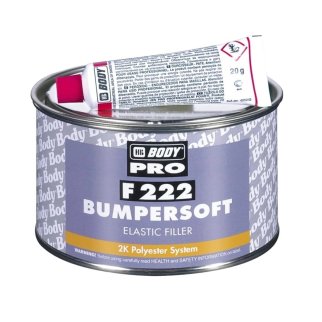 Шпатлевка 222 Bampersoft, 0,25кг BODY 2220000050 фото