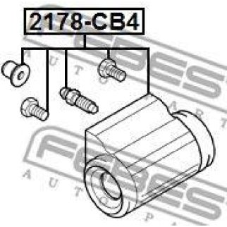 Цилиндр тормозной FEBEST 2178-CB4 фото