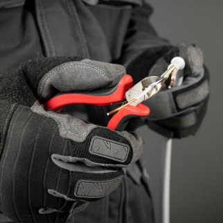 Бокорезы Mini 130мм, никелированные, авторазжим, двухкомпонентные рукоятки MATRIX фото 6