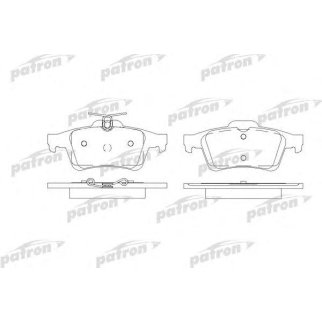 Колодки тормозные дисковые задн FORD C-MAX 07-, FOCUS C-MAX 03-07, FOCUS II 04-, FOCUS II Turnier 0 фото