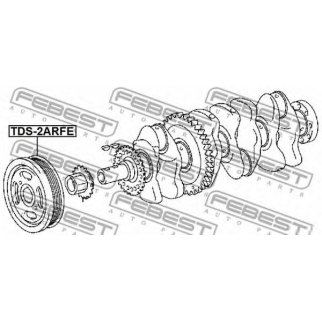 Шкив коленвала FEBEST TDS-2ARFE фото