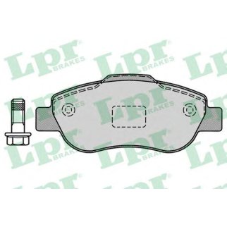Колодки тормозные передние к-кт Lpr 05P1240 фото