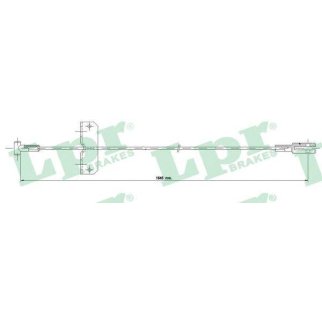 Трос ручного тормоза фото