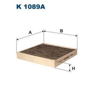 Фильтр салона FILTRON K 1089A фото