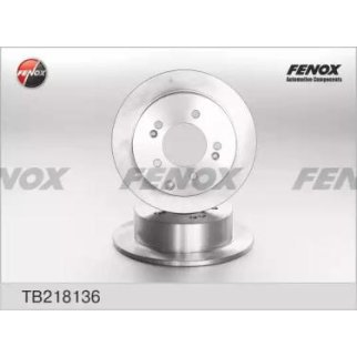 Диск тормозной задний Fenox TB218136 фото
