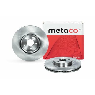 Диск тормозной передний вентилируемый metaco 3050-339 фото 3