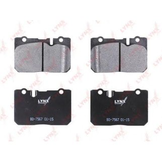 Колодки тормозные передние к-кт LYNXauto BD7567 фото