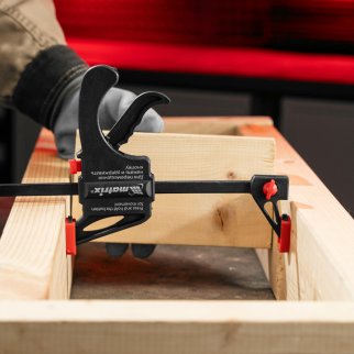 MATRIX 20561 Струбцина универсальная F-образная, 150x265x45 мм, пластмассовый корпус фото 6