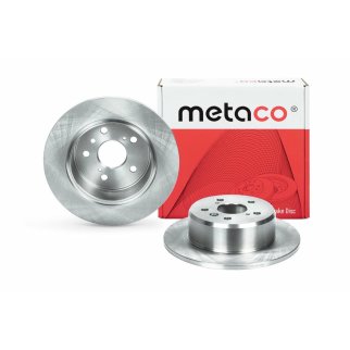 Диск тормозной задний metaco 3060-080 фото 3