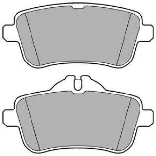 Колодки торм.зад.(WVA 25215/25216 16,2mm) фото