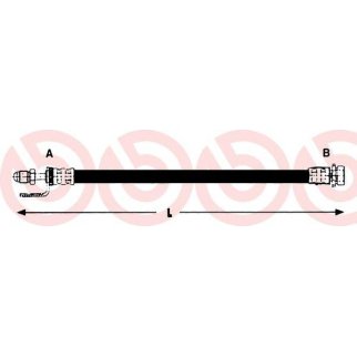 Шланг тормозной перед прав/лев фото