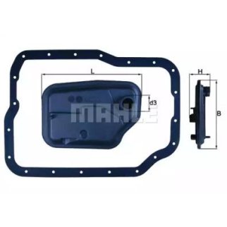 Фильтр АКПП MAHLE HX 149 D фото