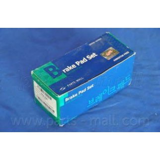 Колодки тормозные передние к-кт PARTS-MALL PKA-020 фото