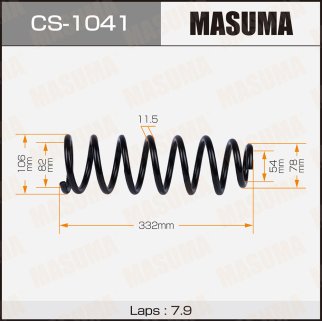 Пружина задняя Masuma CS-1041 фото