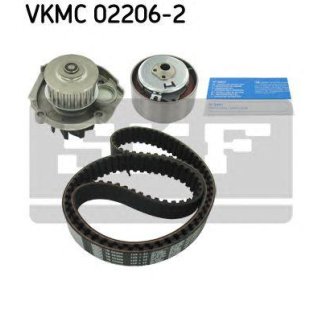 Комплект ГРМ с водяным насосом ALFA ROMEO: MITO 1.4 08-  FIAT: 500 1.2/1.2 LPG 07-, 500 C 1.2 09-, DOBLO 1.4 01-, DOBLO 1.4 Flex 09-, DOBLO Cargo 1.4 01-, GRANDE PUNTO Van 1.4/1.4 фото