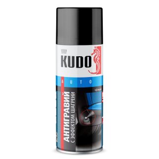 Антигравий (черный) с эффектом шагрени KUDO 520 мл KUDO KU-5225 фото