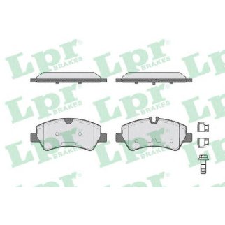 Колодки тормозные к-кт Lpr 05P1787 фото