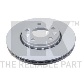 313970NK_диск тормозной передний! с покр.Dacia Duster 1.5D 10>,Renault Megane 1.2-2.0/1.5D-1.9D 08> фото