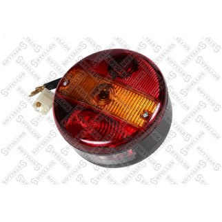 87-37160-SX_фонарь задний !правый красный с жёлтой полосой ROR/Scania фото