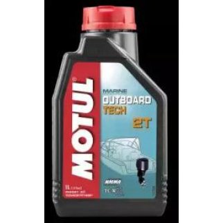 Масло моторное MOTUL Outboard Tech 2T Полусинтетическое TSC4 1л. фото