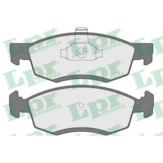Колодки тормозные передние к-кт Lpr 05P1654 фото