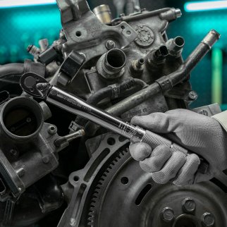 Ключ динамометрический 5-24Нм 1/4" CrV хромир STELS фото 1